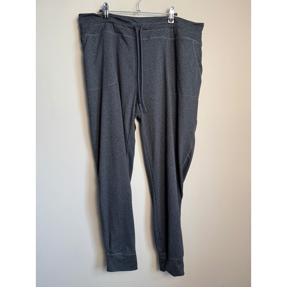 Lole Womens Gray Jogger Sweatpants XXL Athleisure Loungewear Comfy Pockets